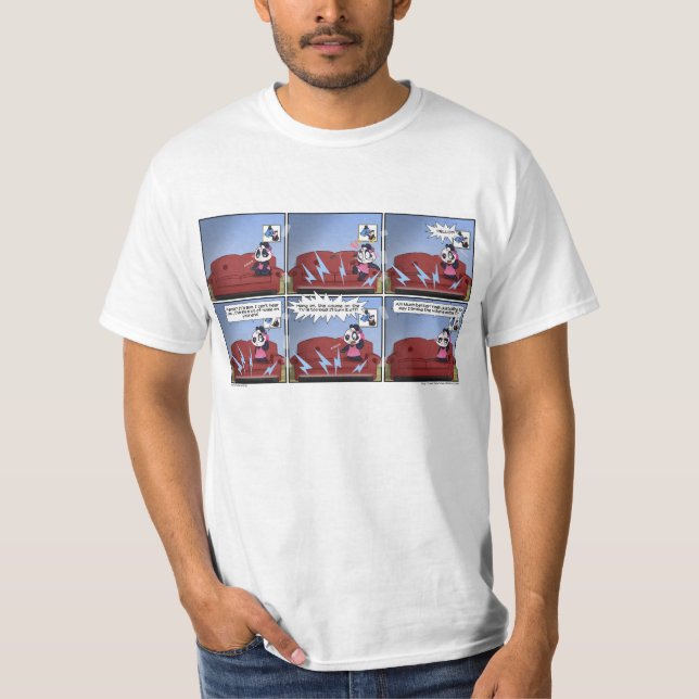 "Ironin av den alla ", Tee (Framsida)