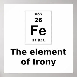 Ironins inslag poster