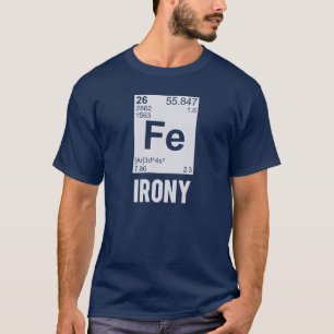 Ironisk kemisk inslagFE-ironi T-shirt
