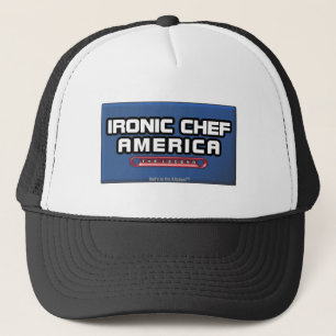 IRONISK KOCK AMERIKA TRUCKERKEPS