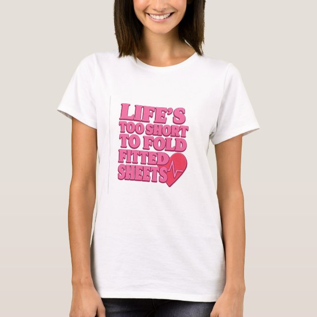 Ironisk Liv T-Shirt (Framsida)