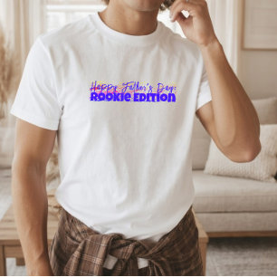 Ironisk slogan Nyblivna pappors första fars dag hu T Shirt
