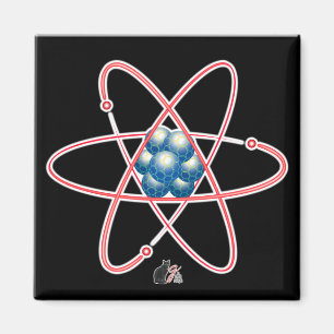 Ironiskt atommagnet magnet
