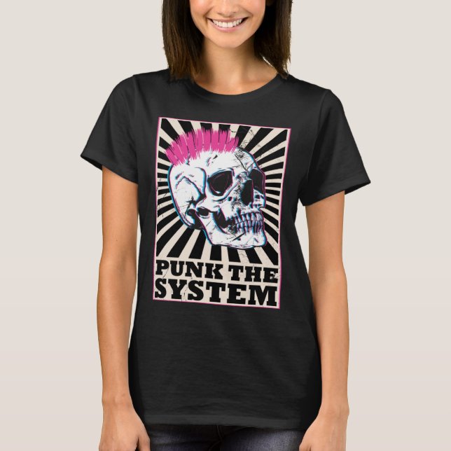 Ironiskt punk 7 t shirt (Framsida)