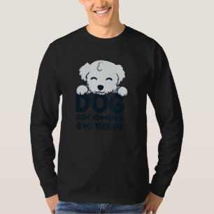 Ironiskt tal Hund Grooming as Therapy T Shirt