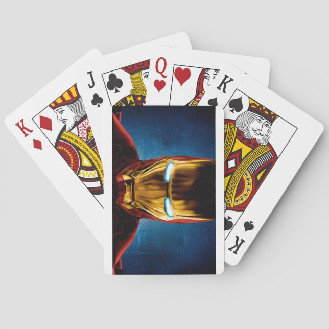 Ironman Deck Cards Casinokort (Baksidan)