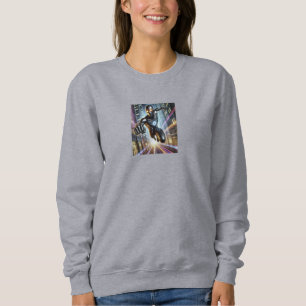 Ironman Futuristiska City Rush Hoodie - Neon Hero T Shirt