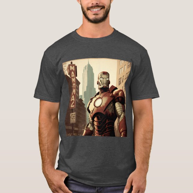 Ironman in the city t shirt (Framsida)