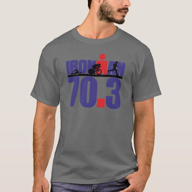 IRONMAN järnman TRIATLON BOLTON T Shirt (Framsida)