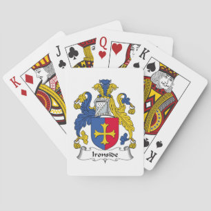 Ironside Family Crest Spelkort