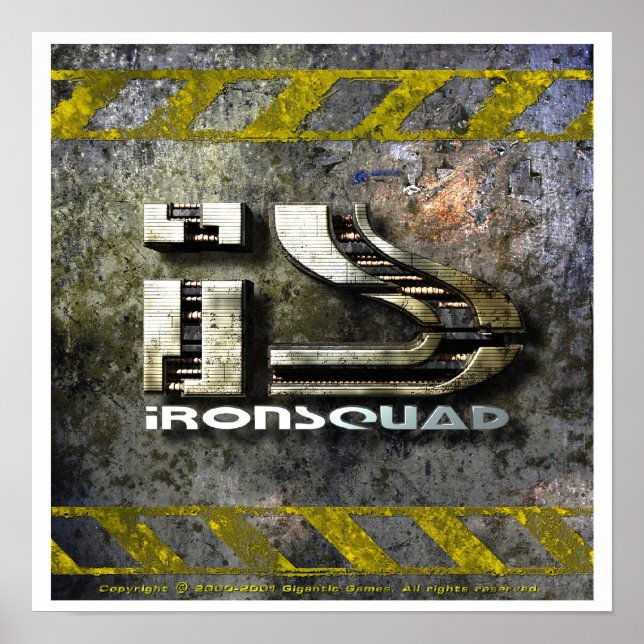 IronSquad Poster (Framsidan)