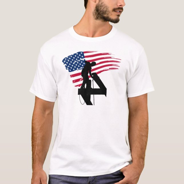 Ironworker T Shirt (Framsida)