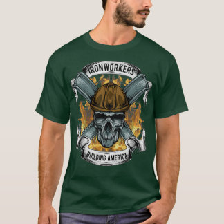 Ironworkers Bygg America T Shirt