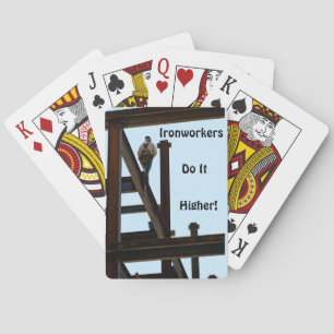 Ironworkers leka kort spelkort