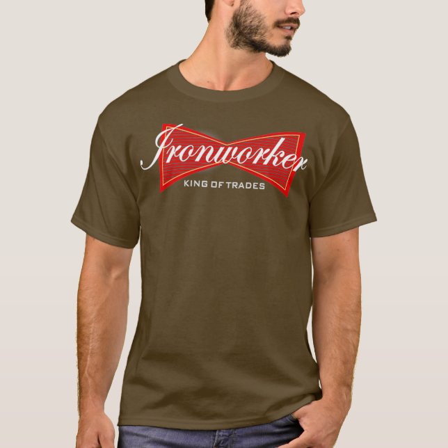Ironworking Funny Ironworkers Union Tee Shirt (Framsida)