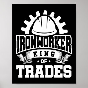 Ironworking Kung of Trades Construction Welder Gif Poster