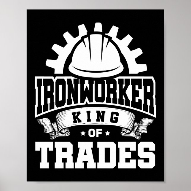 Ironworking Kung of Trades Construction Welder Gif Poster (Framsidan)