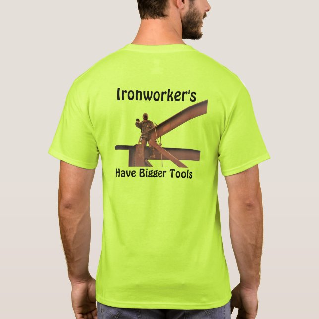 Ironworking Verktyg T Shirt (Baksida)