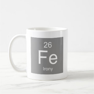Irony Inslag Coffee Mugg