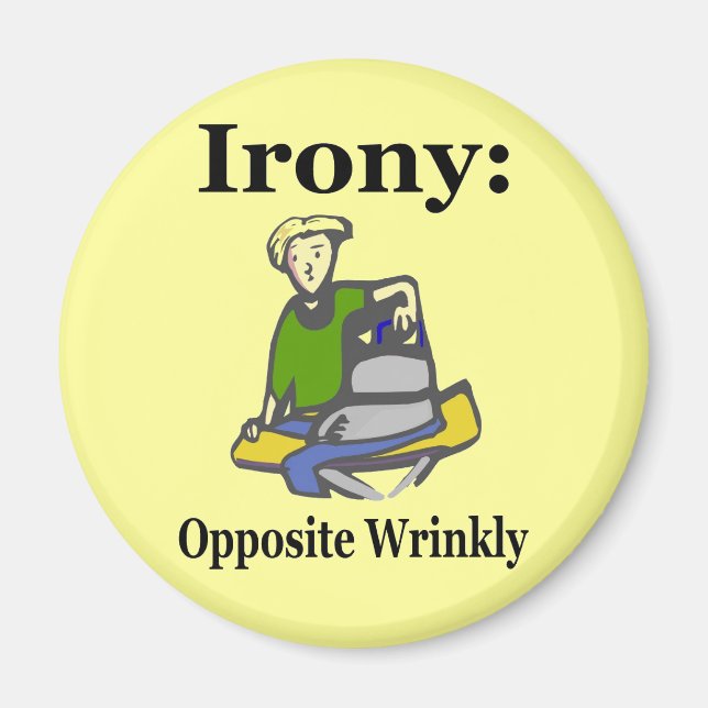 Irony Magnet (Framsidan)