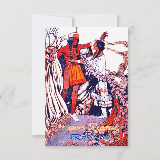 ’Iroquis Bröllop’ (Framsida)