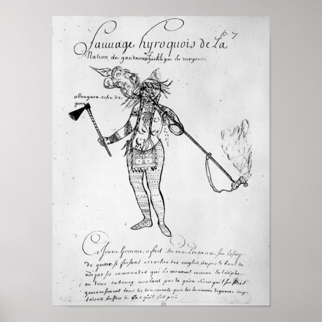 Iroquis Indian of Canada Poster (Framsidan)