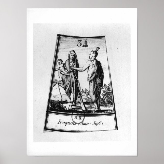 Iroquis indians poster (Framsidan)