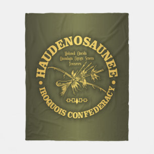 Iroquois Confederacy (Haudenosaunee) Fleecefilt