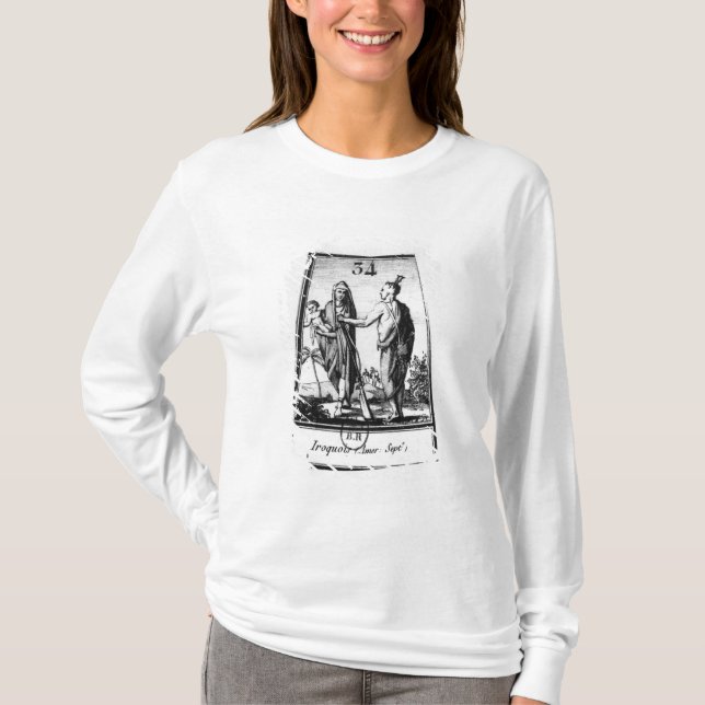 Iroquois indier t shirt (Framsida)