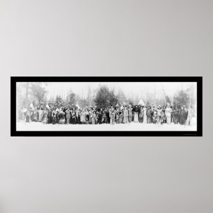 Iroquois indierfoto 1914 poster