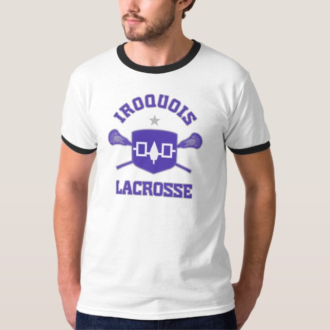 Iroquois Lacrosse Tee Shirt (Framsida)