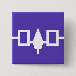 IroquoisConfederacy flagga Knapp