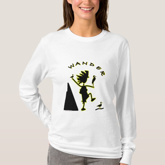 Irra i svart tee (Framsida)