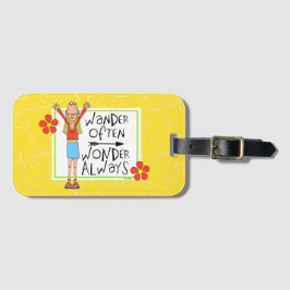 Irra ofta undra alltid bagagebricka