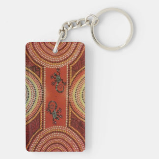 Irrande Geckos Keychain