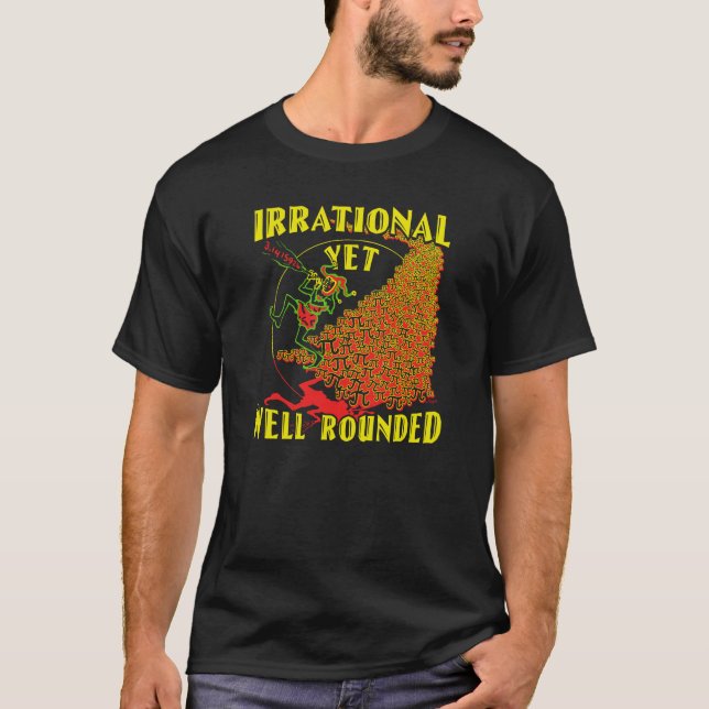 Irrationell men väl rund T-Shirt (Framsida)