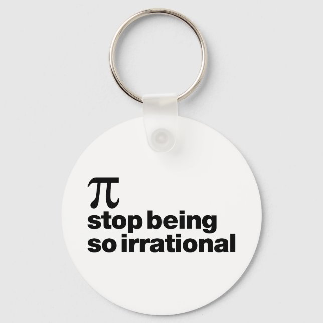 Irrationell Pi Nyckelring (Framsida)