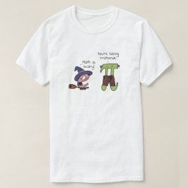 Irrationella nummer Math Halloween Teacher Pi Geek T Shirt