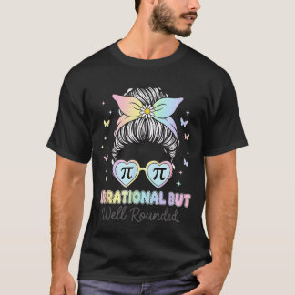 Irrationellt Men Väl Avrundat Pi Nummer Matematikl T Shirt