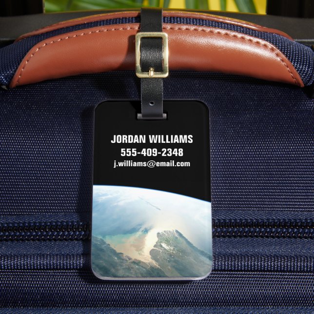 Irrawaddy River Delta in Burma (Myanmar). Bagagebricka (Framsida Insitu 2)