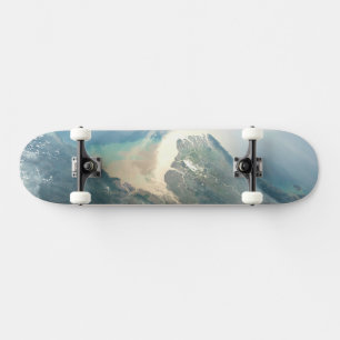 Irrawaddy River Delta in Burma (Myanmar). Mini Skateboard Bräda 18,5 Cm