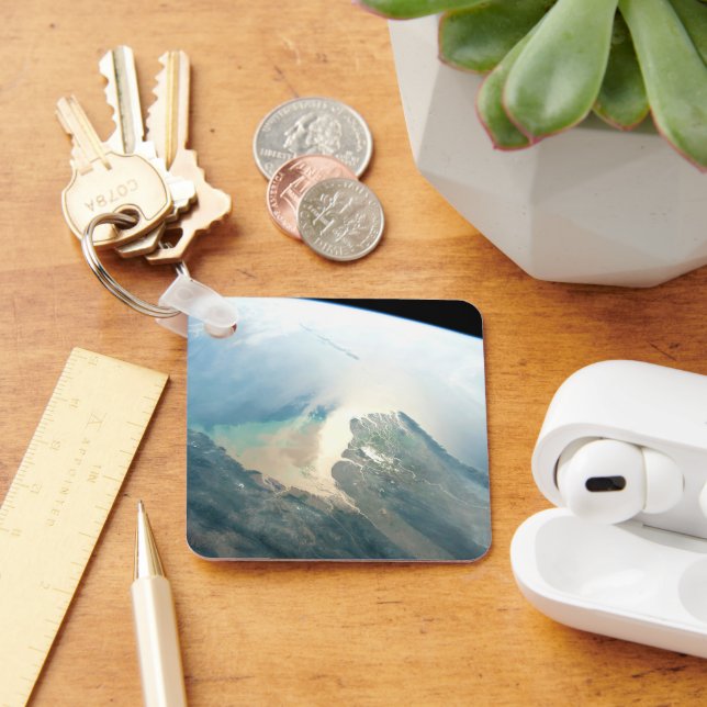 Irrawaddy River Delta in Burma (Myanmar). Nyckelring (Skrivbord)