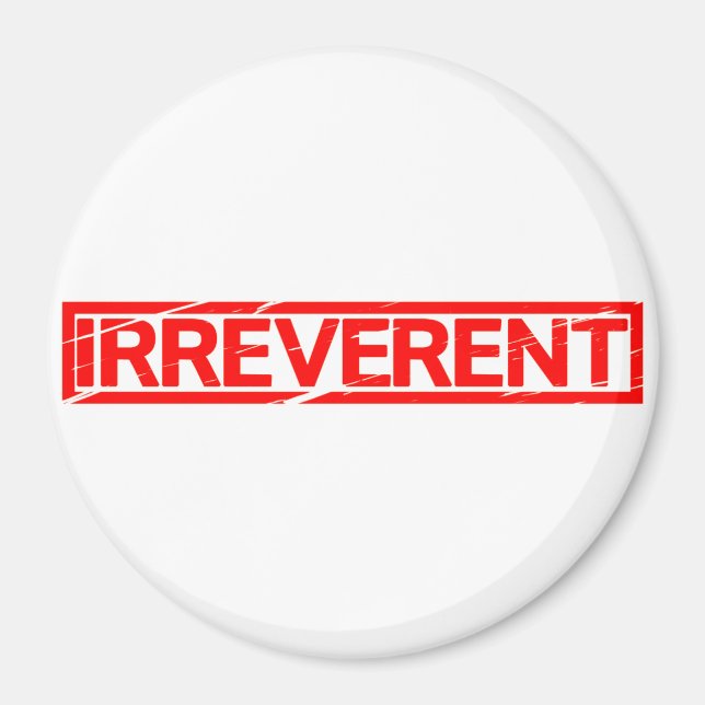 Irreent Frimärke Magnet (Framsidan)