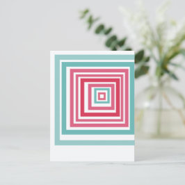 Irregular Squares  Vykort