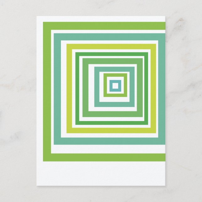 Irregular Squares  Vykort (Framsida)