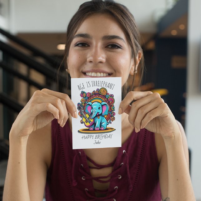 Irrelevant ålder: Grattis på födelsedagen Jake Tack Kort (Skapare uppladdad)