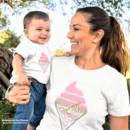 Irresistible Ice Cream Baby T-Shirt av Adiela Akoo