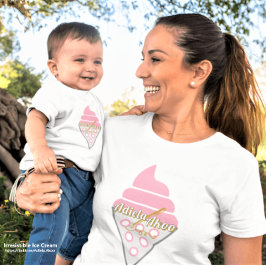 Irresistible Ice Cream Baby T-Shirt av Adiela Akoo