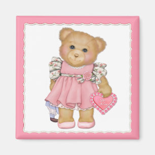 Irresistible Teddy Magnet