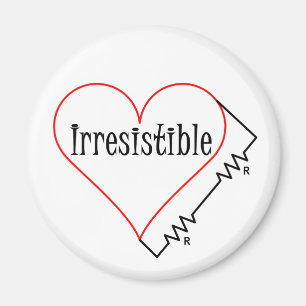 Irresistivt hjärta magnet
